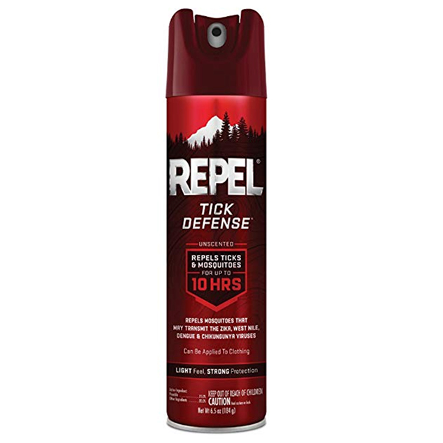 I've been using Repel for a couple of years and I haven't found any ticks so far. Caution -- this is not for application on the skin. I spray it directly onto my clothes and boots.