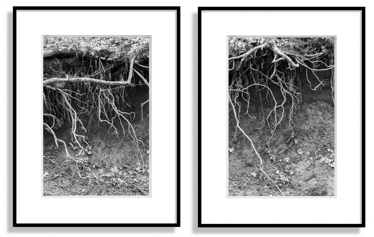 Two framed photographs by Keith Dotson