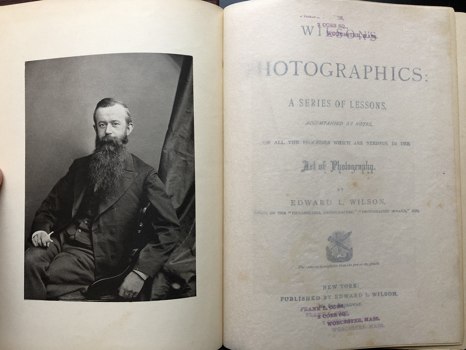Wilson's Photographics (1881) The Most Important Photography Book You
