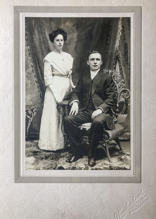 Three Examples of Silver Mirroring Deterioration in Old Gelatin Silver