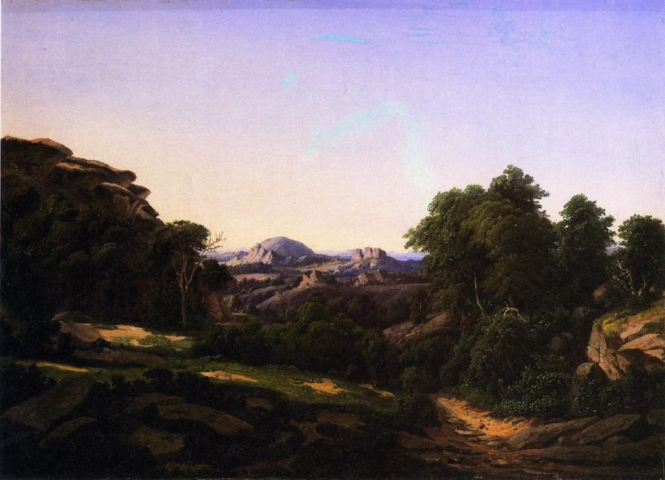 Enchanted Rock near Fredericksburg by Hermann Lungkwitz, 1864, oil on canvas (public domain, courtesy of Wikipedia)