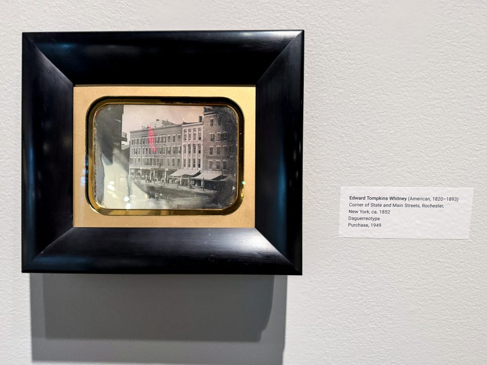 An 1852 daguerreotype by Edward Tompkins Whitney made in Rochester, New York