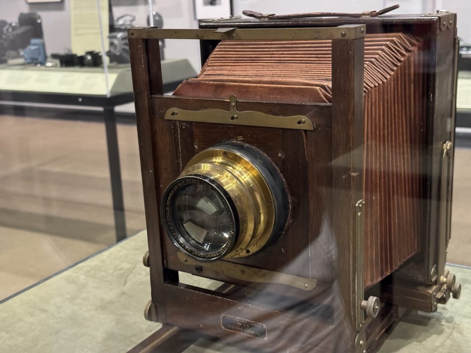 Eastman View 2D once owned by Alfred Stieglitz, donated to the museum by his muse and lover Georgia O'Keeffe