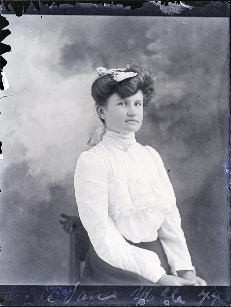 Portrait of Mable De Van.